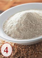 Grind healthy, whole grains - full of fiber
